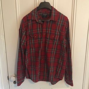 Abercrombie & Fitch Long Sleeve Flannel